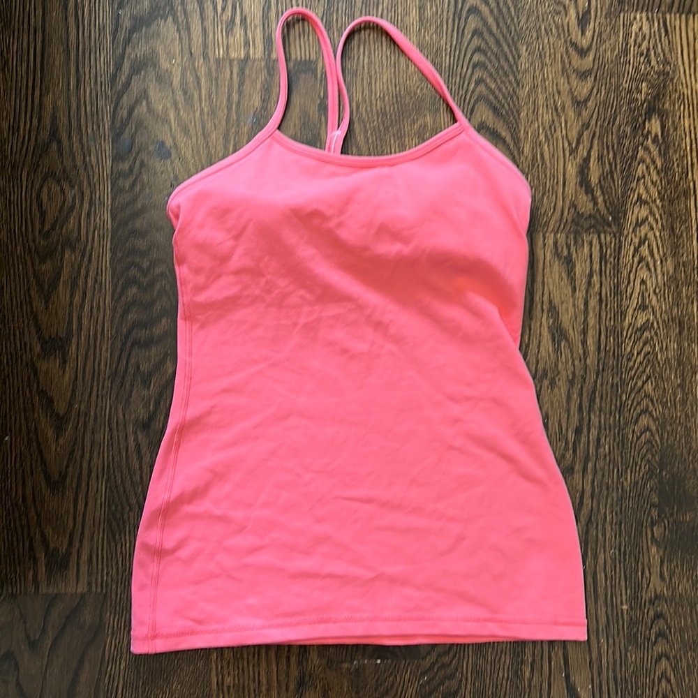 Lululemon sz 6 pink tank